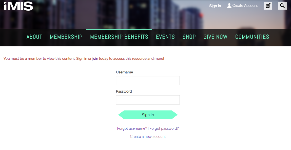 Content restricted to membership