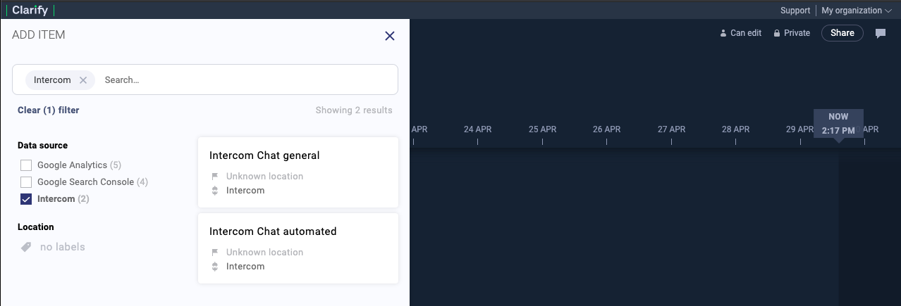 6_clarify_items.png Clarify with Intercom data Items