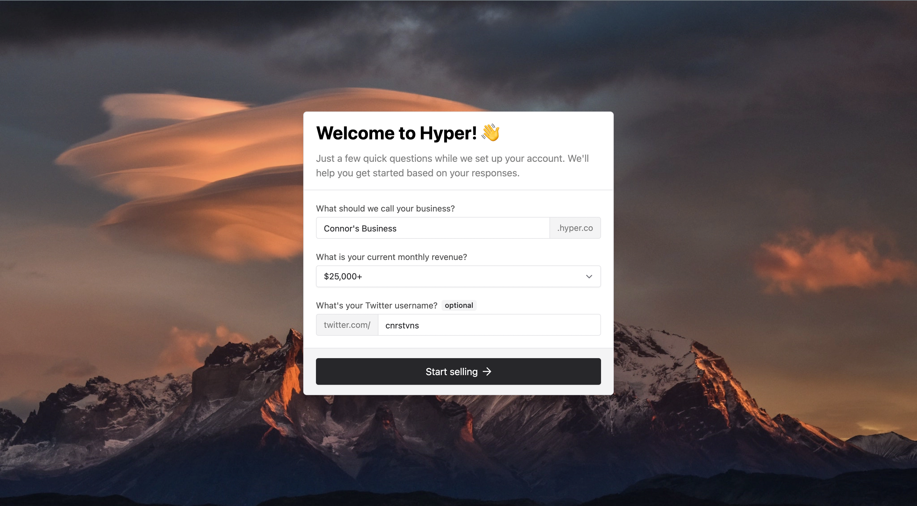 Onboarding-Complete.png Completed onboarding flow