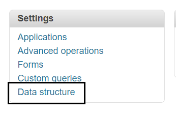 data structure