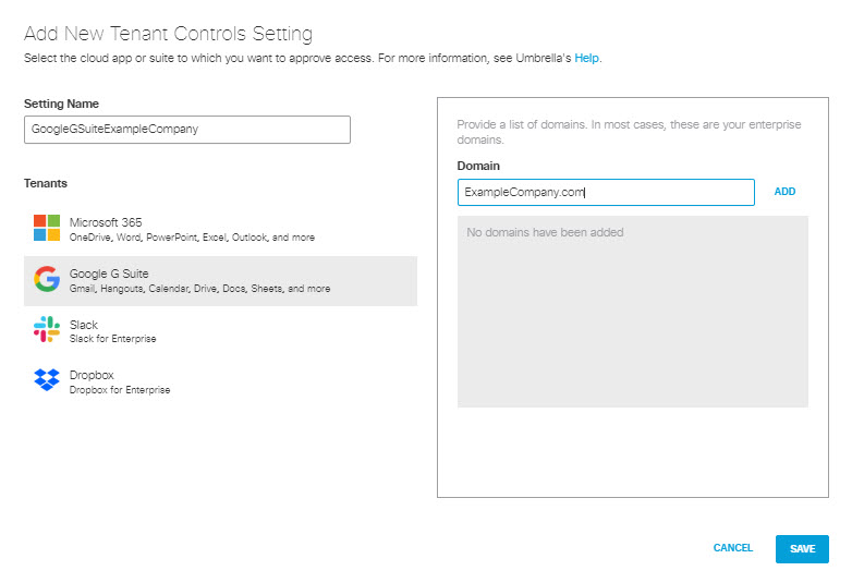 Control Cloud Access to Google G Suite