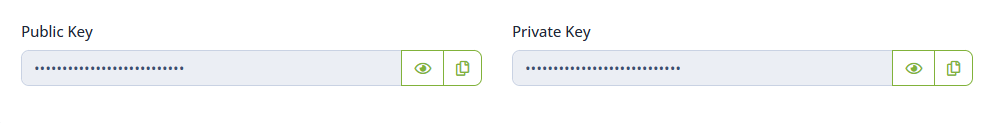 Image 3. Public and Private Keys