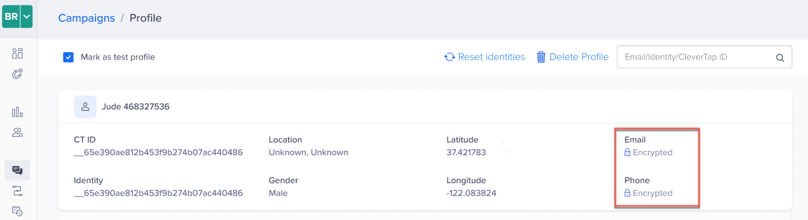 Encrypted Properties