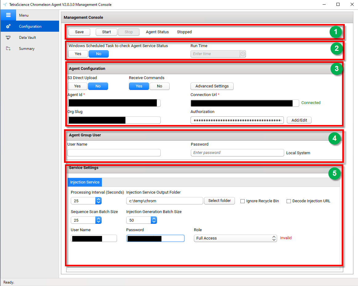 Tetra Chromeleon Agent Management Console