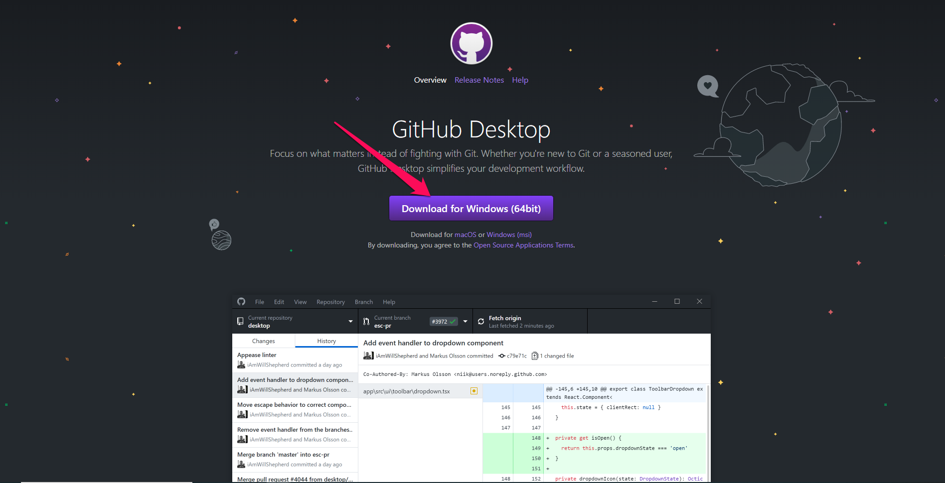 github desktop 32 bit