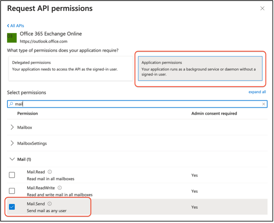 Granting Application Permissions