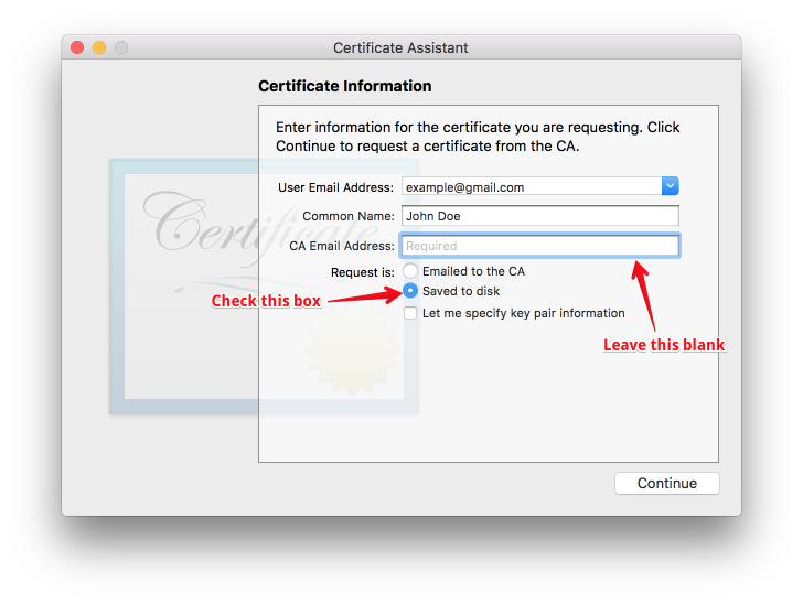 c key rsa openssl generate Ionic Creator