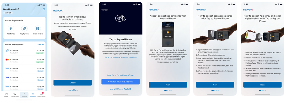 Network POS Tap to Pay iPhone Enablement.