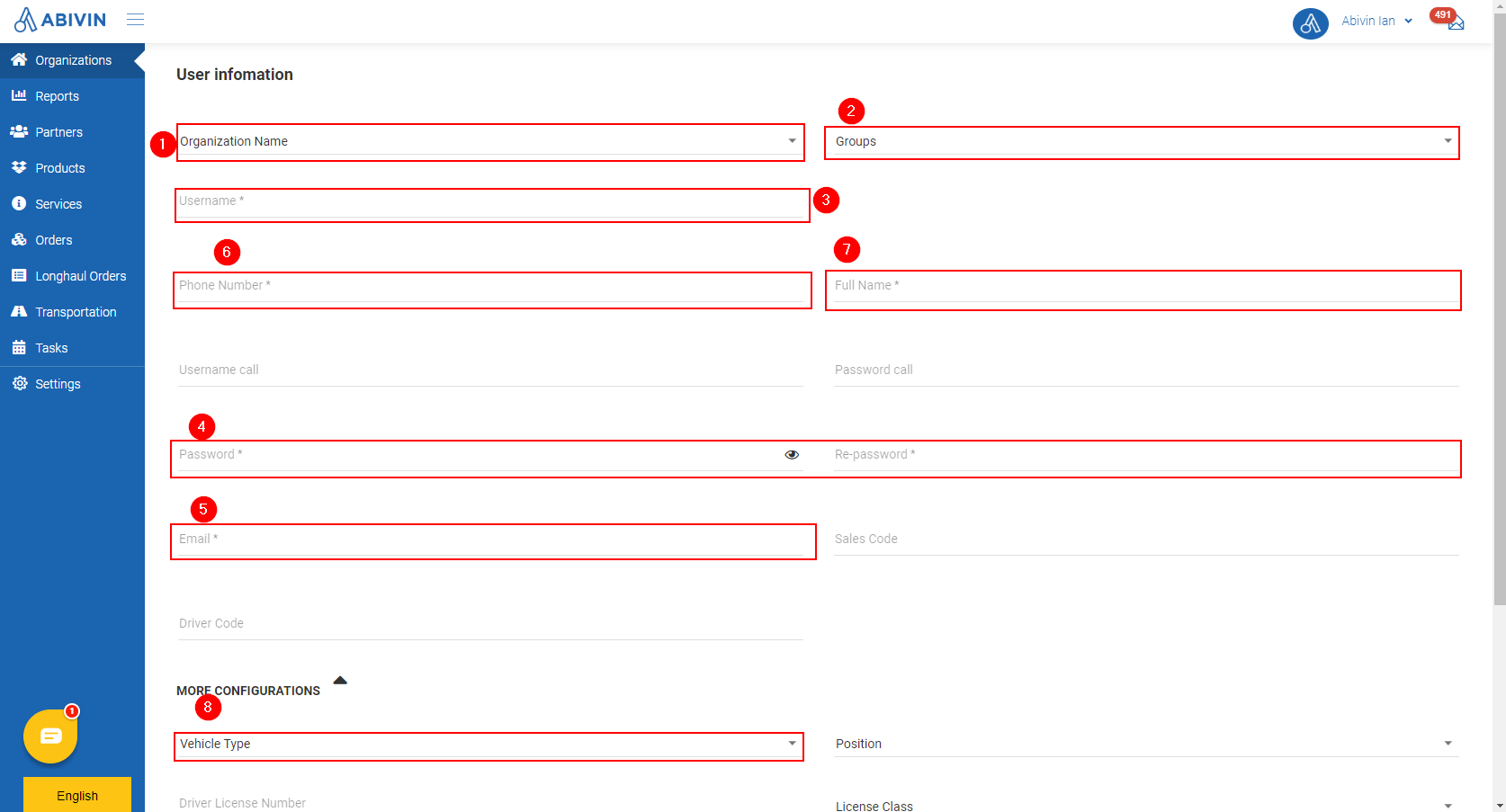 smbup manage users