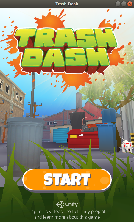 Trash Dash demo game