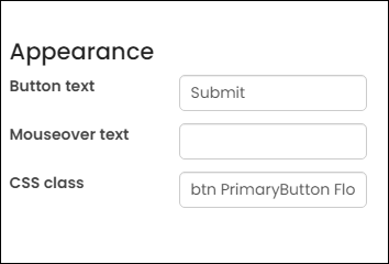 Viewing Appearance options