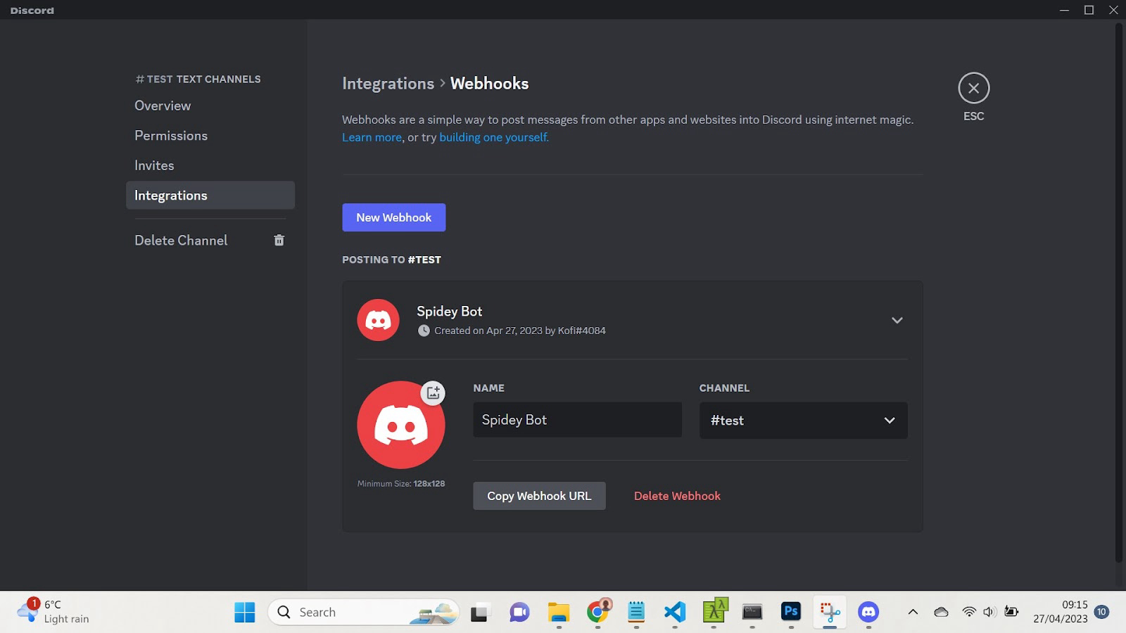 Use Stream Webhooks To Build a Discord Bot